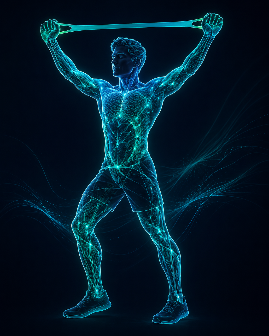 Flowband used for fascia training
